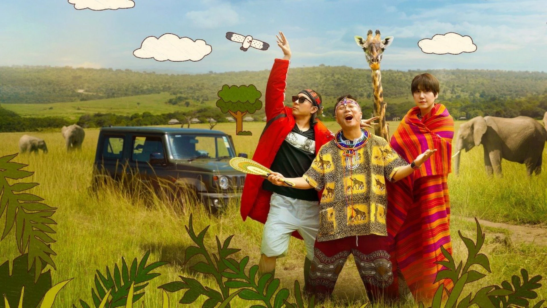 Ba Gã Ngốc Ở Kenya - Three Idiots in Kenya
