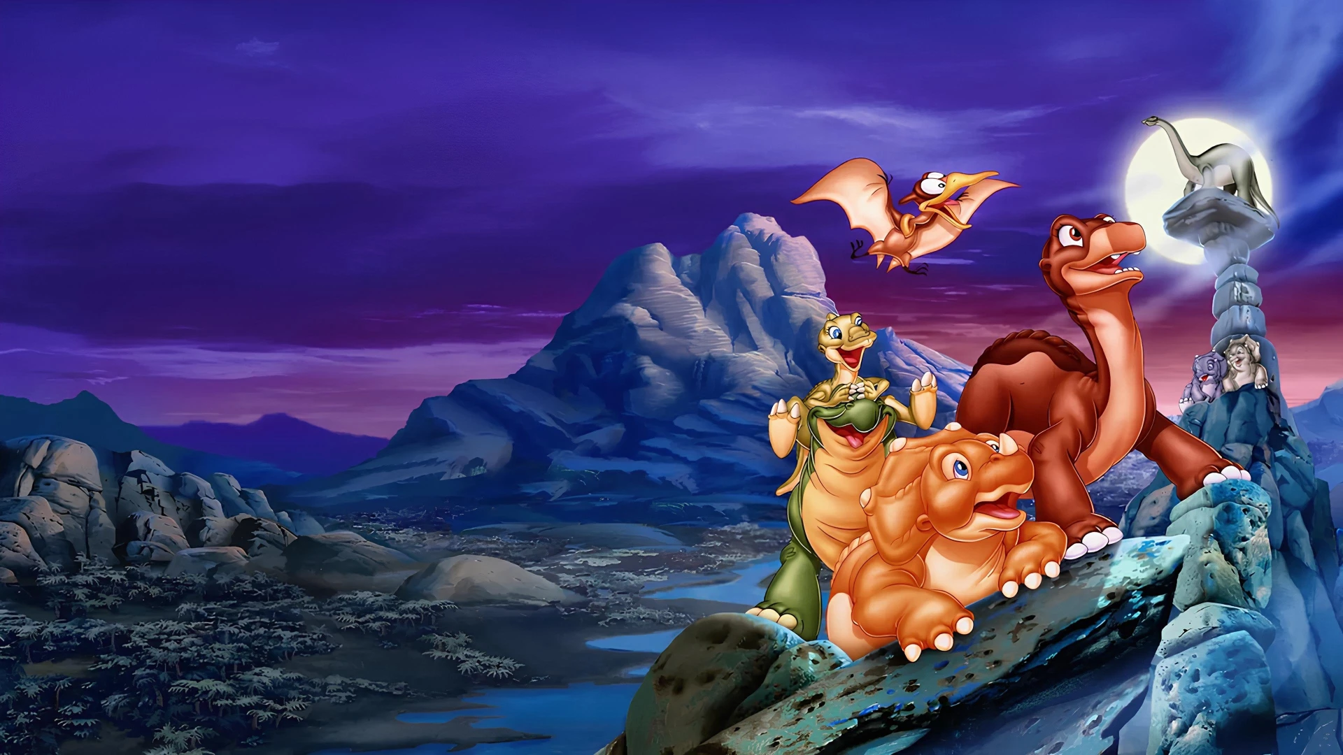 Vùng Đất Thời Tiền Sử 6: Bí Mật Hòn Đá Khủng Long - The Land Before Time VI: The Secret of Saurus Rock